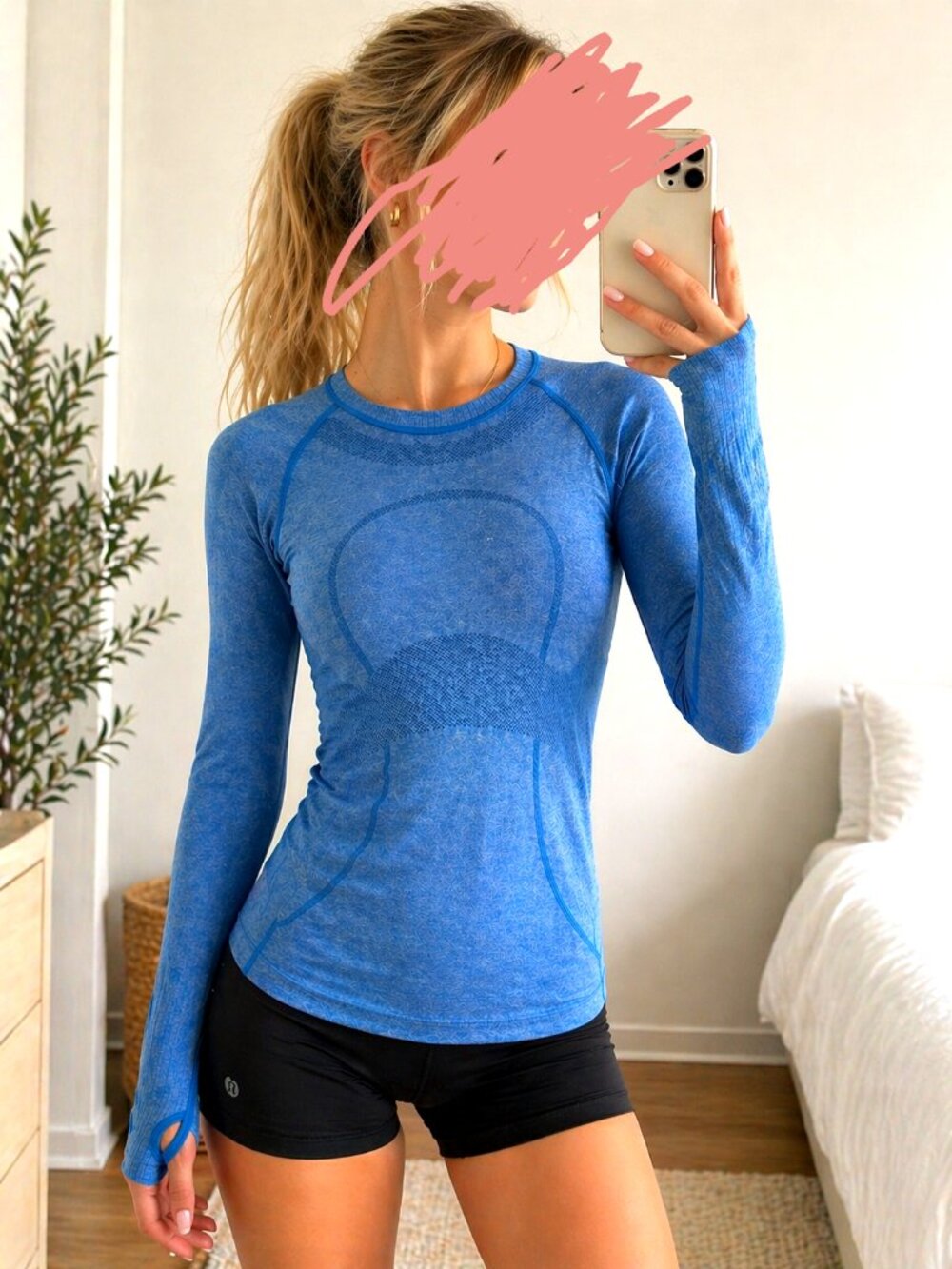 Lululemon run swiftly long sleeve size 4